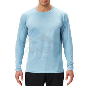 Wholesale Custom Compression <b>Long</b> <b>Sleeve</b> UV <b>Rash</b> <b>Vest</b> Printed <b>Rash</b> Guard T Shirt Breathable Polyester Fabric <b>Rash</b> Guards - Product Image 5