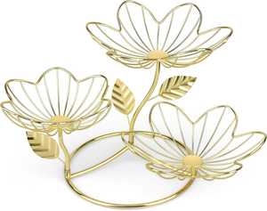 Bougeoir élégant Urli T-Light Bougeoir traditionnel en métal Base en marbre Fait à la main Écologique Décoration de la maison Chambre Pooja - Product Image 6