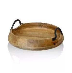 Plateau décoratif rectangulaire avec poignée en pierre d'agate, plateau d'affichage en bois de meilleure qualité, nouveau Style, taille brillante, plateau/support de produit - Product Image 6