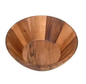 Handmade Natural Wood Finished Classic Serving <b>Bowl</b> for <b>Party</b> Use Custom Weight Crescent Crafts Exporter Low Prices - Product Image 4