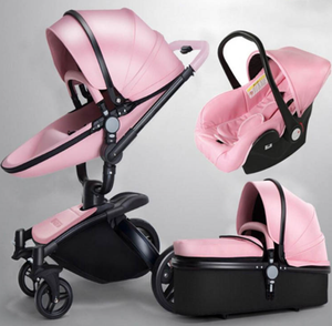 Cochecito de Bebé de Aluminio de Alta Calidad, Marca Aulon, Modelo TS69, Sistema de Viaje de Lujo 3 en 1, Listo para Enviar - Product Image 4