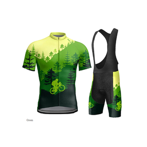 Lindo diseño nuevo estilo OEM ciclismo camisetas conjunto transpirable bicicleta desgaste sublimación impresión deporte desgaste ciclismo uniformes - Product Image 3