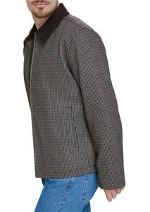 เสื้อแจ็กเก็ตใส่ทำงานของผู้ชายผ้าฝ้ายเดนิมผ้าฝ้ายวินเทจระบายอากาศได้ดีไซส์ใหญ่พิเศษโลโก้ตามสั่ง2025 - Product Image 3