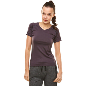 Quick Dry Long Sleeve Women Sport Compression T Shirt Yoga Gym Fit <b>Top</b> Suitable for All Types of Workout with Custom Printing - Product Image 1