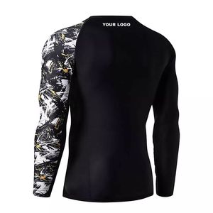 Custom Made Rash Guards High Quality BJJ MMA Men <b>Rashguard</b> Custom Design Compression shirt 4 way stretch jiu jitsu <b>rashguard</b> BAR - Product Image 3