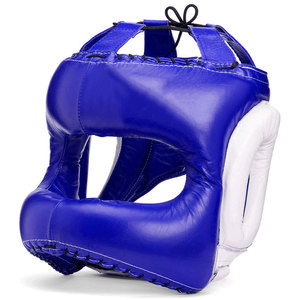 Protector de Cabeza de Boxeo Ajustable para Hombre, de Cuero Transpirable, Diseños Personalizados, Calidad Premium, Última Tendencia - Product Image 1