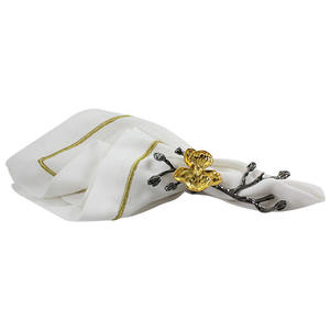 Chaîne porte-serviettes de plusieurs couleurs de concepteur personnalisé anneaux de serviette de plusieurs couleurs pour la décoration de table de fête - Product Image 4