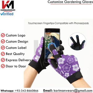 Gants de jardinage de protection des mains, couleur claire, bonne qualité, produit flexible, design unique, par KARIMAN MANUFACTURING - Product Image 4
