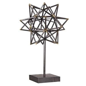 Esculturas Decorativas de Aluminio Dorado con Diseño de Alas de Ángel, Adornos Abstractos Metálicos - Product Image 5