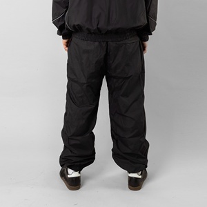 กางเกงกันลมสำหรับผู้ชาย, กางเกงลำลองกันลมกันน้ำกลางแจ้งกางเกงวอร์มผ้าไนลอนปักลายว่างเปล่าทำจากโพลีเอสเตอร์สำหรับทุกเพศ - Product Image 4