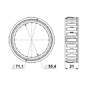 SGXX08 Sprag for Industrial Forklift - Product Image 2