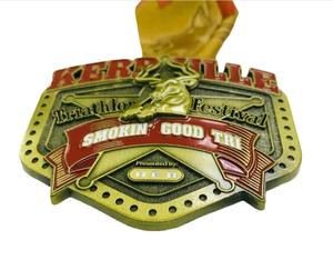 Medallas Deportivas de Aleación de Zinc con Cinta de Color, Premio para Ganadores, Venta al Por Mayor con Envío Directo - Product Image 6