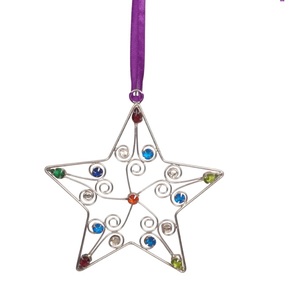 Star Love Cute Mini adorno colgante de metal con decoración colgante de estrella y accesorios de venta caliente-¡Ideas de regalos a granel! - Product Image 2