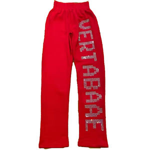 Vente en gros personnalisé 100% coton hommes haute qualité Flare Joggers décontracté coton hommes pantalon lourd avec taille élastique - Product Image 3