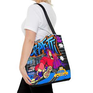 Bolso Tote de Arte Urbano Estilo Graffiti de Nueva York - Product Image 3