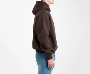 Sudadera con Capucha de Forro Polar para Hombre de Alta Calidad, Ropa Deportiva Casual de Invierno, Personalizada con Bordado, OEM/ODM Disponible - Product Image 5