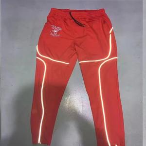 Conjunto de sudadera, chaqueta y pantalón reflectante para correr, conjuntos reflectantes unisex, la mayoría de los clientes demandan cremallera reflectante - Product Image 4