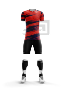 Conjunto de Uniforme de Fútbol Elite, Transpirable, 100% Poliéster, Camiseta y Pantalones Cortos de Fútbol, Impresión por Transferencia de Calor para Clubes Escolares y Academias - Product Image 3