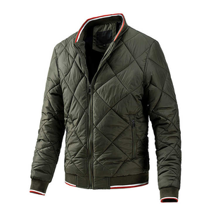 Veste coupe-vent légère vintage à logo personnalisé de qualité supérieure en vente chaude col montant vestes décontractées pour hommes - Product Image 1