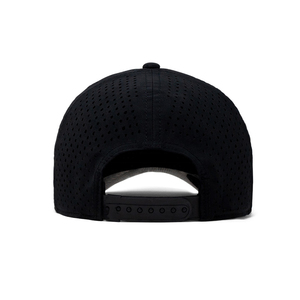 Blanc Blanc Perforé Hydro Cap Chapeau Laser Cut Trous Performance Étanche Résistant À L'eau 6 Panneau Golf Snapback Casquette De Baseball - Product Image 2
