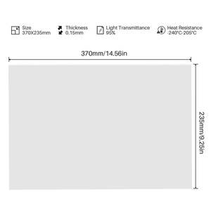 5 films de transfert par sublimation Jupiter SE en PFA, fabriqués en PET - Product Image 4