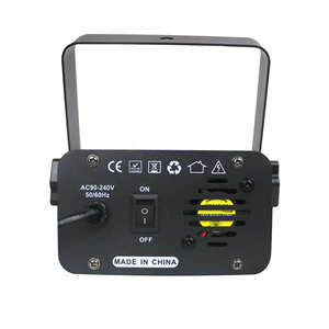 Festivo KTV DMX Controlado RGB Etapa Luces láser Night Club DJ Disco Fiestas y efectos de haz láser - Product Image 3