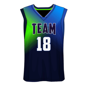 Maillot de basketball personnalisé pour adulte 100 % polyester, séchage rapide, antibactérien, sans manches, respirant, uniforme d'été, transfert thermique - Product Image 1