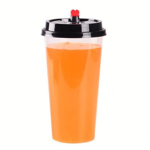 Vaso de Plástico PP Transparente Esmerilado Desechable de Pared Simple de 500ml-700ml, Ideal para Vino, Café, Té y Bebidas Espumosas - ¡Venta Caliente! - Product Image 1