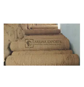 Indian Supplier of Good Quality Wholesale Coir Woven Geo Textiles Fabric Rolls for Road /Railway/River Embankment