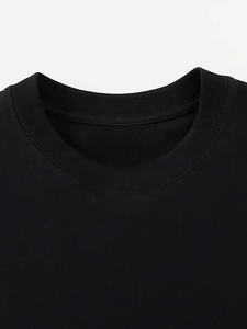 Camisetas de verano de manga corta para hombre, stock personalizable con estampado de líneas rojas y negras, ropa a granel, fardos de ropa mixta, ropa usada - Product Image 4