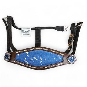 Ensemble assorti de serre-tête personnalisé d'équipement de cheval équestre occidental de première classe comprenant une sangle d'éperon de collier de poitrine Wither Riding - Product Image 5