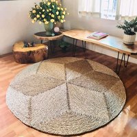 Tapis contemporain personnalisé tapis d'herbe de mer tapis tissage nouvelle tendance tapis durable vente en gros