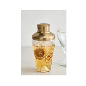 Shaker à cocktail en verre essentiel pour bar à la maison avec corps transparent et finition classique conçu pour les rassemblements chauds - Product Image 2