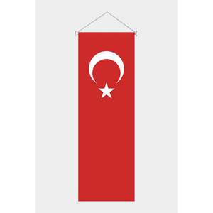 Bandera de Turquía Personalizada de 3x5 pies, Corte Recto, Técnicas de Impresión Digital Disponibles, Algodón, Plástico, Seda. Seguro Automotriz Personalizado - Product Image 2