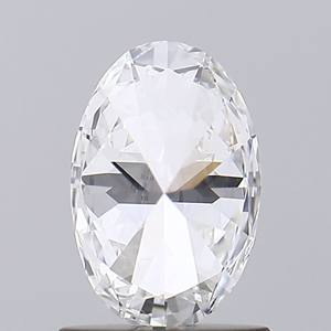 0.95ct Diamant de laboratoire ovale taillé en brillant certifié IGI E Color VS2 Clarity Lab-Stone - Product Image 2