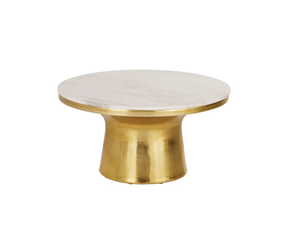 Ensemble de 2 meubles Table basse en bois et marbre Nouveau design Table basse décorative en métal Fabricant de gros Exportateur - Product Image 5