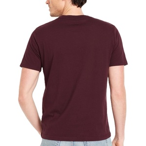 T-shirt col V personnalisé pour homme, 100 % coton, qualité supérieure, coupe décontractée, manches courtes, grammage lourd, anti-plis - Product Image 3