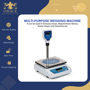 Balance de cuisine numérique de table robuste (SPD 240x300) Capacité de charge de 30 kg Batterie Utilisation en magasin d'alimentation et de vente au détail - Product Image 6
