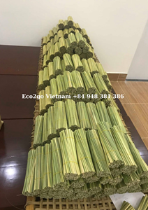 Paille d'herbe Paille d'herbe Vietnam Écologique Dégradable Jetable 100% Nature Foin Blé Pailles à Boire - Product Image 2