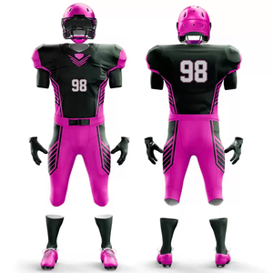 Maillot de football américain cousu sur mesure en gros Uniformes surdimensionnés de football américain pour l'entraînement des jeunes de qualité supérieure - Product Image 2