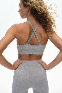 Soutien-gorge de Sport pour Femmes Soutien Moyen Rembourré Dos Croisé Yoga Exercice Respirant Soutien-Gorge de Sport Pour Femmes - Product Image 6