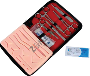 Kit de pratique de Suture chirurgicale de qualité supérieure pour les étudiants en médecine avec des instruments de formation de Suture Pad Suture par Zonedge - Product Image 3