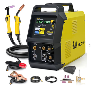 Soldadora Multiproceso Weldpros de Calidad Industrial para Bricolaje, Voltaje Dual CA/CC, MIG/Flux/Stick/TIG de Alta Frecuencia, Fabricación Estadounidense - Product Image 5
