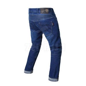 Lightweight Breathable Solid Denim Mid Straight Knitted <b>Jeans</b> <b>Men</b> Customized Color Logo Casual Spring/Summer/Autumn Cotton - Product Image 5