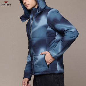 Vêtement d'extérieur d'hiver avec logo personnalisé, nouveau style, veste longue à capuche imperméable, col montant, logo frontal disponible en différentes couleurs - Product Image 3