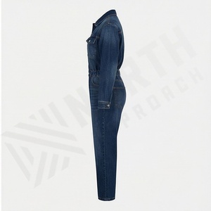 กางเกงยีนส์เดนิมแบบใหม่สำหรับผู้หญิง เอวกลาง ทรงเข้ารูป ออกแบบแบรนด์ส่วนตัว แฟชั่นสตรีทแวร์ - Product Image 3
