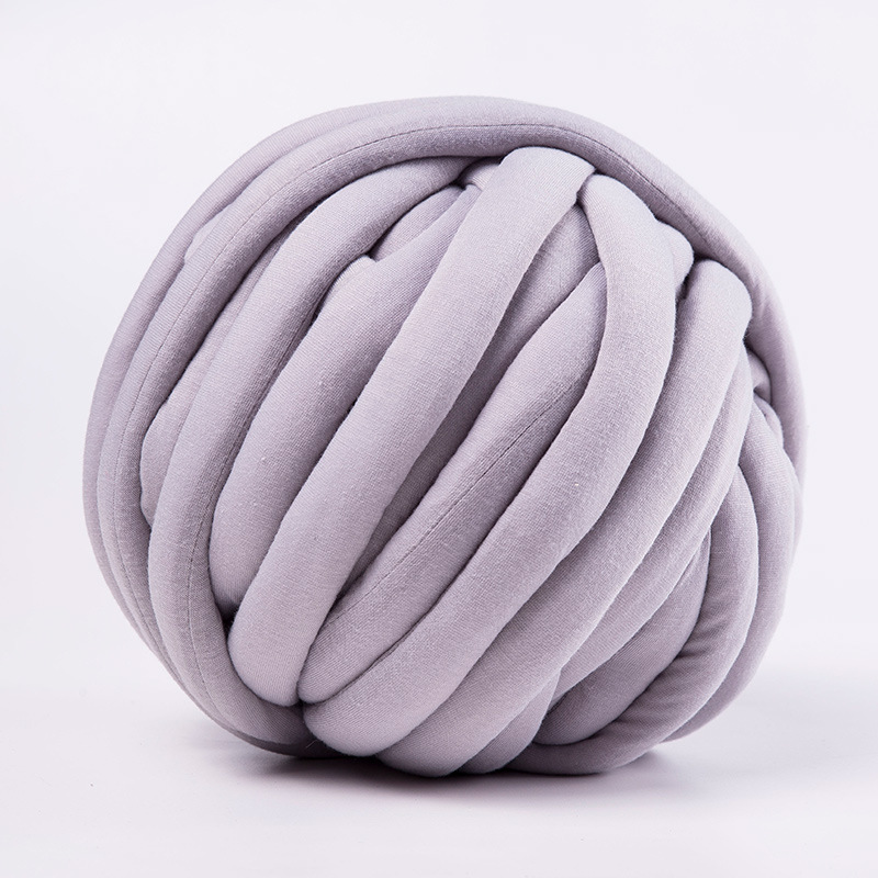 Высококачественная гигантская плотная пряжа 2,5 см 1 кг для рукоделия