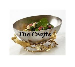 Advantageous Design Chocolate <b>Bowl</b> In Aluminium Gold Color Dinnerware <b>Snacks</b> <b>Bowl</b> For Table Top Accessories - Product Image 6