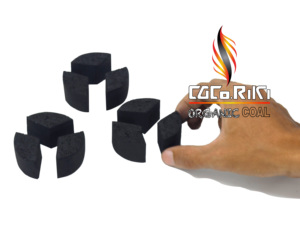 Briquettes de charbon de bois de noix de coco Mercy en plusieurs tailles de charbon de bois de narguilé énergétique écologique noir à combustion longue d'Indonésie - Product Image 6