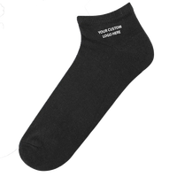 Baskets habillées d'été antibactériennes pour hommes et femmes, bas respirants absorbant la sueur, motif anti-salissures absorbant la sueur